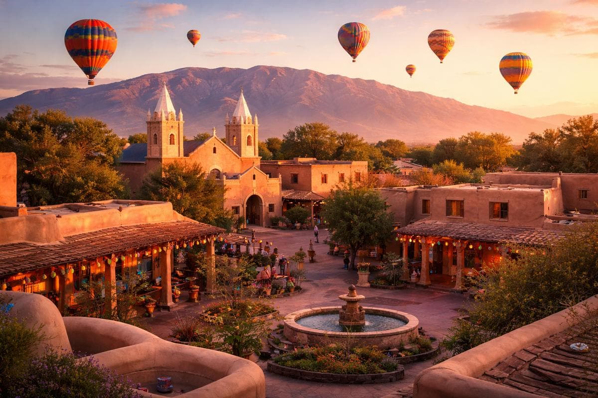 People meeting in Albuquerque — small group social outing