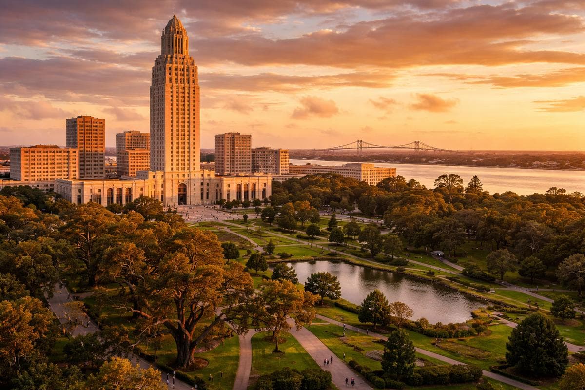 People meeting in Baton Rouge — small group social outing