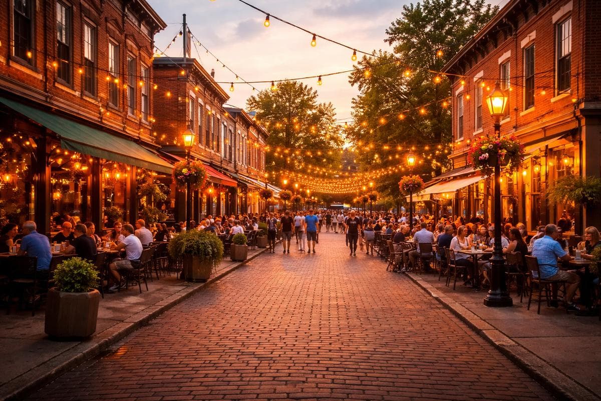 People meeting in Dayton — small group social outing