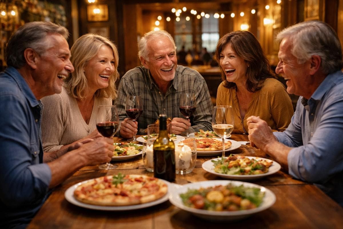 People meeting in Friendswood — small group social outing