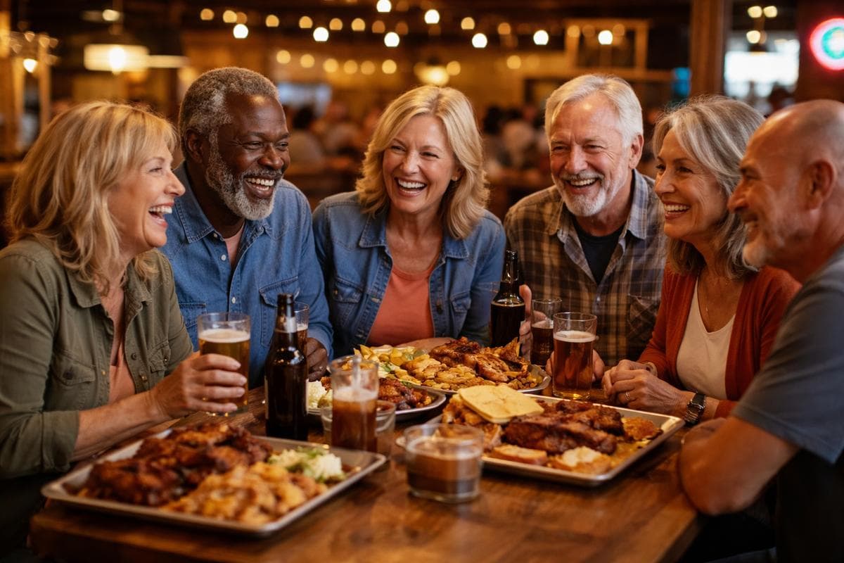 People meeting in Garland — small group social outing