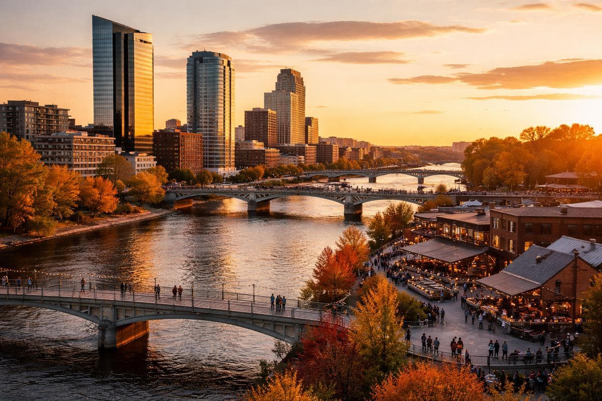 People meeting in Grand Rapids — small group social outing