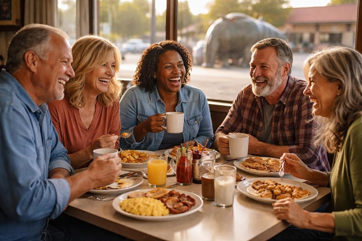 People meeting in Hutto — small group social outing