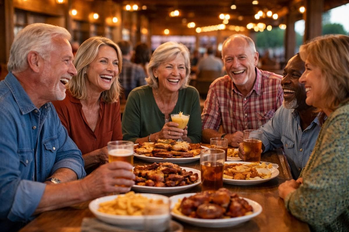 People meeting in Katy — small group social outing