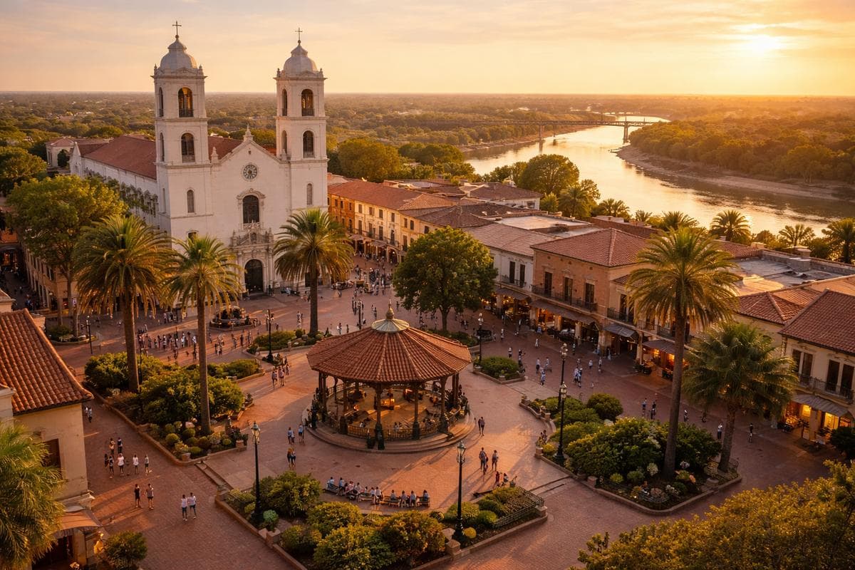 People meeting in Laredo — small group social outing