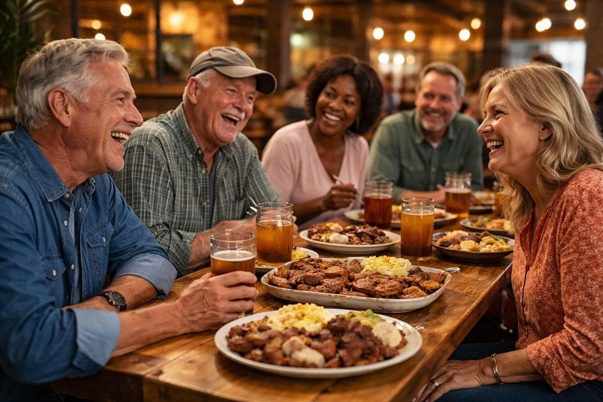 People meeting in Leander — small group social outing