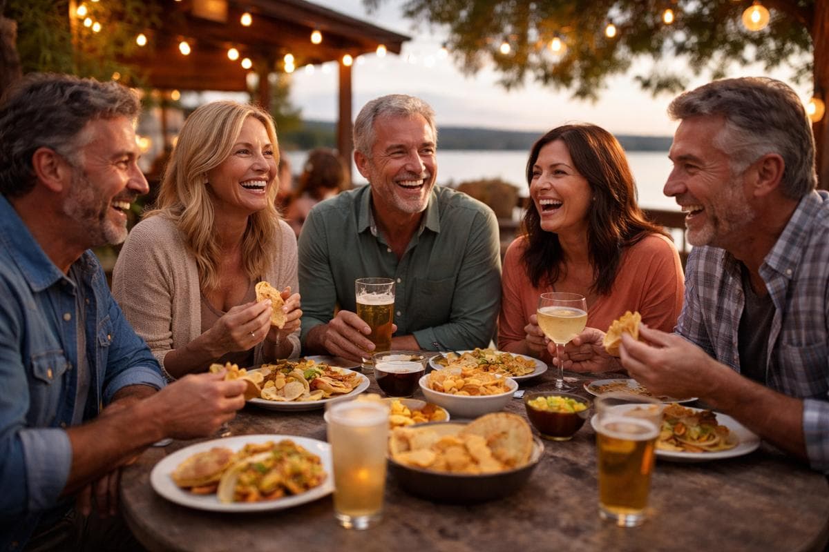 People meeting in Little Elm — small group social outing