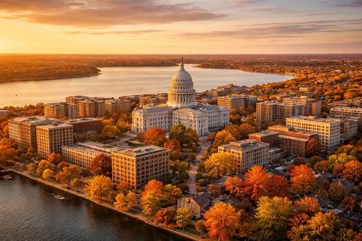 People meeting in Madison — small group social outing