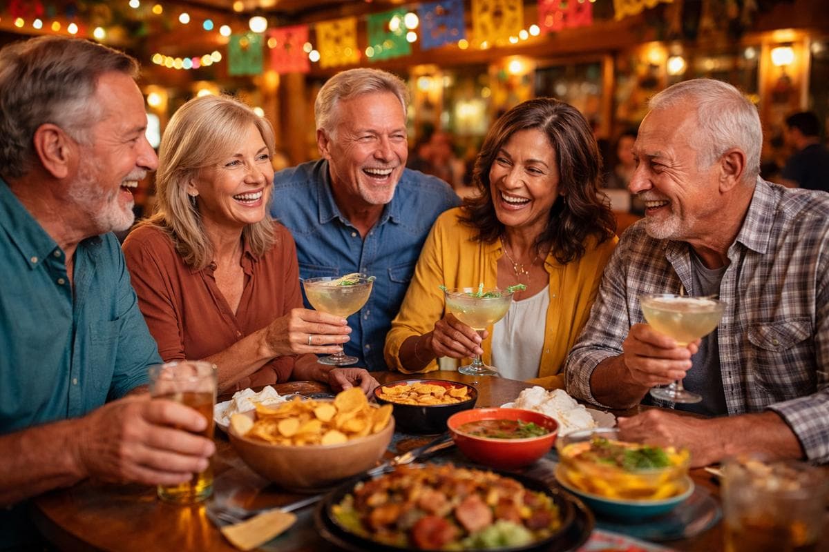 People meeting in Pasadena — small group social outing