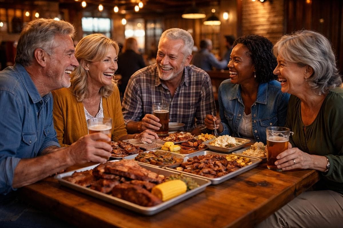 People meeting in Pearland — small group social outing