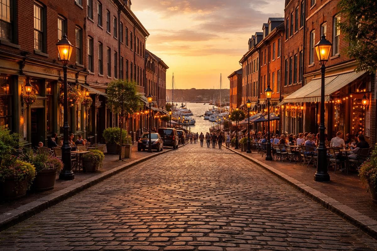 People meeting in Portland — small group social outing