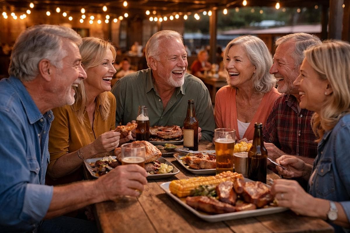 People meeting in Round Rock — small group social outing