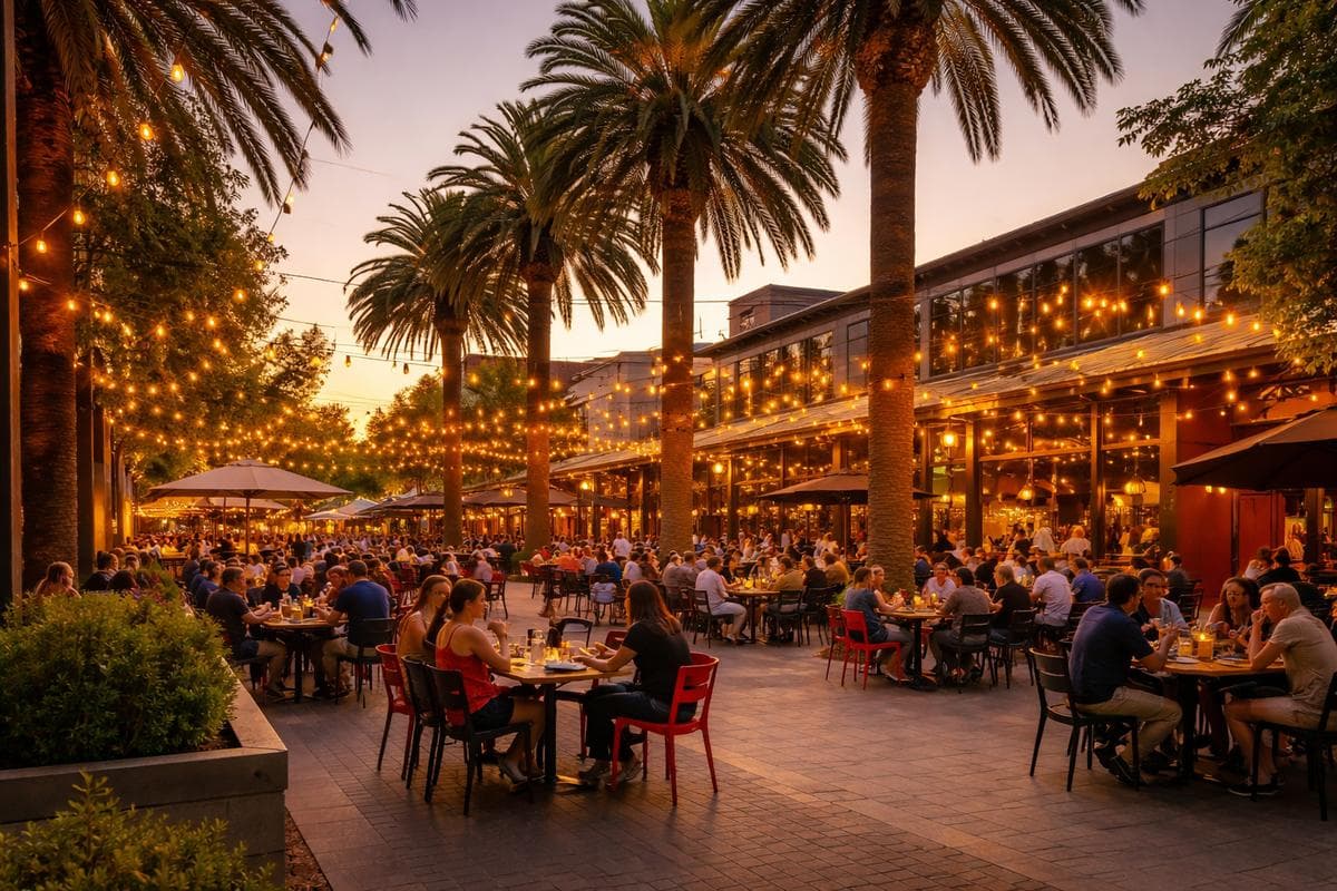 People meeting in San Jose — small group social outing