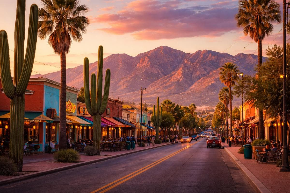 People meeting in Tucson — small group social outing