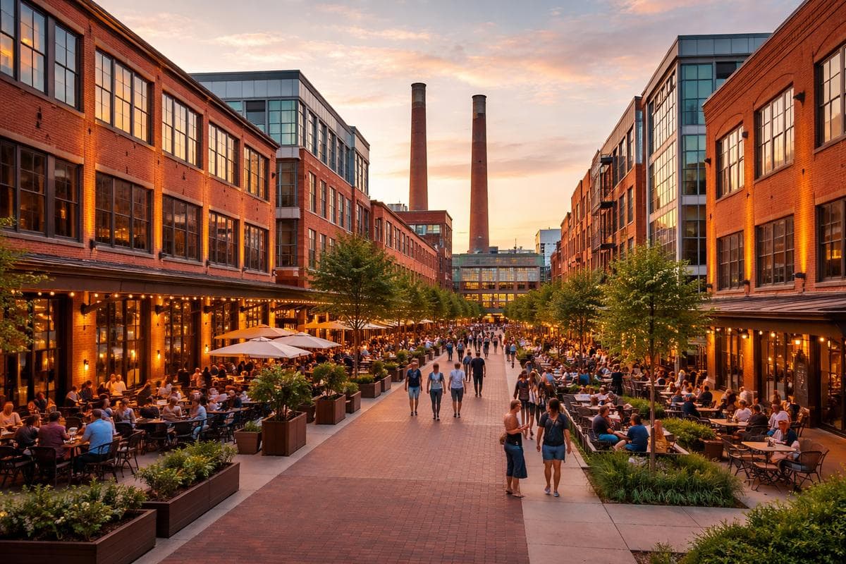 People meeting in Winston-Salem — small group social outing