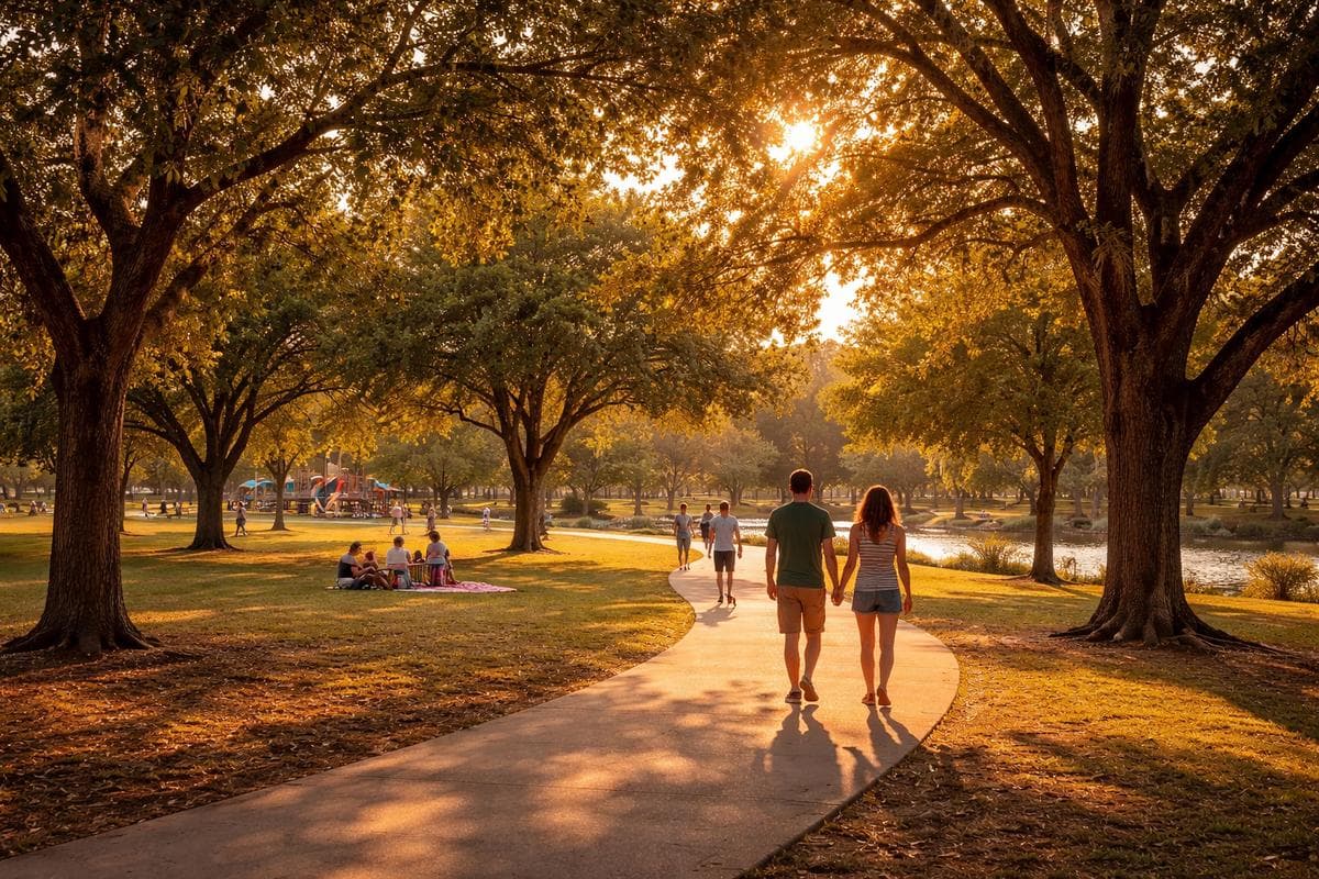 People meeting in Live Oak — small group social outing